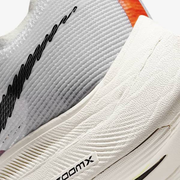 Women's Nike ZoomX Vaporfly Next% 2 Road Racing Running Shoes White / Black / Black | NK198PEF