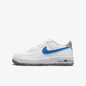 Kids' Nike Air Force 1 LV8 Older Sneakers White / Mint / Pink / Light Blue | NK549XQG