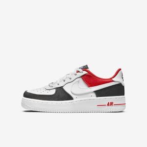 Kids' Nike Air Force 1 LV8 Older Sneakers White / Navy / Red / White | NK581UTN