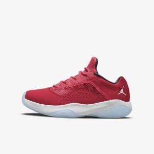 Kids' Nike Air Jordan 11 CMFT Low Older Jordan Shoes Red / Black / White | NK625FBZ