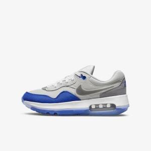 Kids' Nike Air Max Motif Older Sneakers Royal / Grey / Black | NK358QRJ