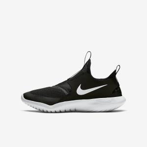 Kids' Nike Flex Runner Older Running Shoes Black / White | NK486AEP