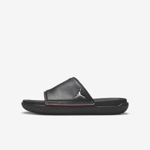 Kids' Nike Jordan Play Older Slides Black / Red | NK239JVT