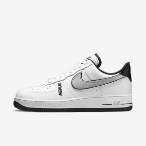 Men's Nike Air Force 1 07 LV8 Sneakers White / Black / Grey / White | NK235LKV