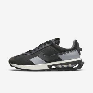 Men's Nike Air Max Pre-Day Sneakers Black / Grey / Dark Grey | NK708CKV