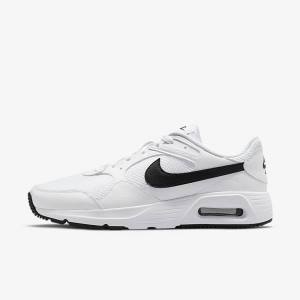 Men's Nike Air Max SC Sneakers White / Black | NK015IRY