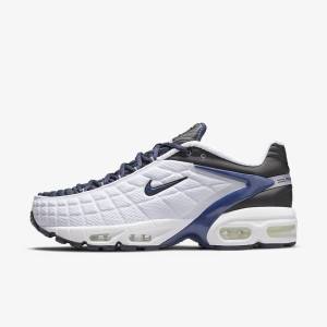 Men's Nike Air Max Tailwind V SP Sneakers White / Navy / Black / Navy | NK146HVK