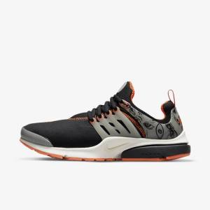 Men's Nike Air Presto Premium Sneakers Black | NK207EUB