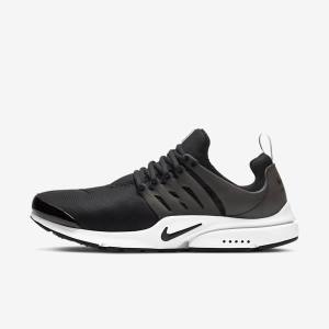 Men's Nike Air Presto Sneakers Black / White | NK419AFM