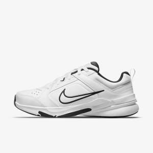 Men's Nike Defy All Day Sneakers White / Black / White | NK096NFL