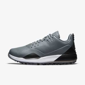 Men's Nike Jordan ADG 3 Jordan Shoes Grey / Black / White | NK561VPC