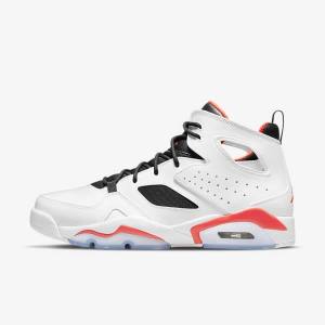 Men's Nike Jordan Flight Club 91 Sneakers White / Black | NK487MKN