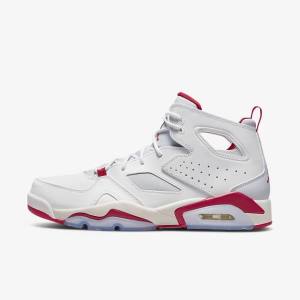 Men's Nike Jordan Flight Club 91 Sneakers White / Platinum | NK561ISP