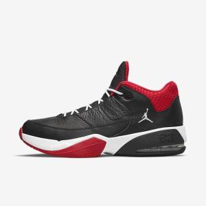 Men's Nike Jordan Max Aura 3 Sneakers Black / Red / White | NK584SFX