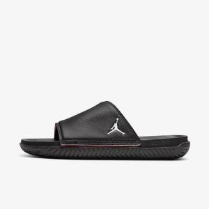 Men's Nike Jordan Play Slides Black / Red | NK760HSX