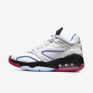 Men's Nike Jordan Point Lane Jordan Shoes White / Blue / Black / Pink | NK472NYM