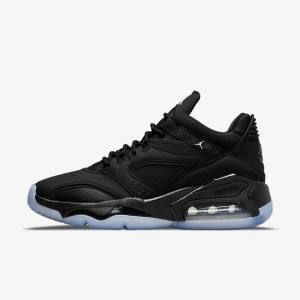 Men's Nike Jordan Point Lane Sneakers Black / White | NK823WIC