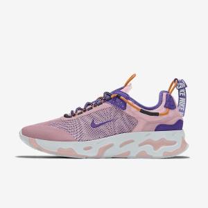 Men's Nike React Live By You Custom Sneakers Multicolor | NK830IJY