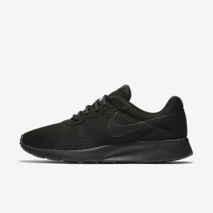 Men's Nike Tanjun Sneakers Black / Dark Grey | NK879WSF