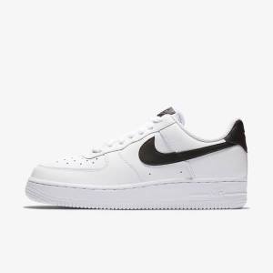 Women's Nike Air Force 1 07 Sneakers White / Black / White | NK543IFM