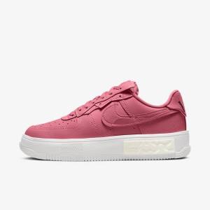 Women's Nike Air Force 1 Fontanka Sneakers Pink / White / Pink | NK693RCY