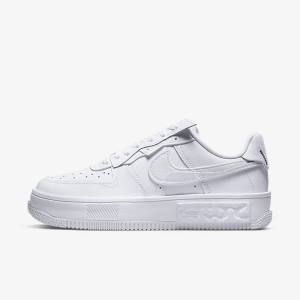 Women's Nike Air Force 1 Fontanka Sneakers White | NK910FJG