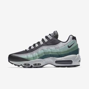 Women's Nike Air Max 95 By You Custom Sneakers Multicolor | NK098PXY