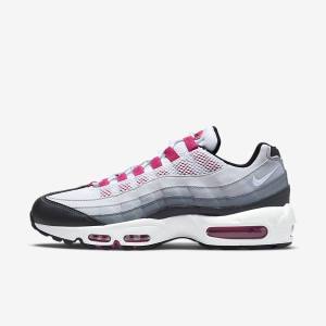 Women's Nike Air Max 95 Sneakers Dark Grey / Grey / White | NK942TDU