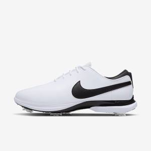 Women's Nike Air Zoom Victory Tour 2 Golf Shoes White / Black | NK652IKC