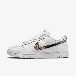 Women's Nike Dunk Low SE Sneakers White / Multicolor | NK512AQK