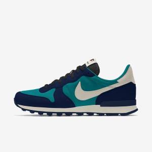 Women's Nike Internationalist By You Custom Sneakers Multicolor | NK678EQL