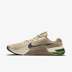 Women's Nike Metcon 7 Training Shoes Blue | NK658BCO